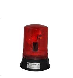Rotating Beacon R400 115vAC 1:RED IP65 60w E14